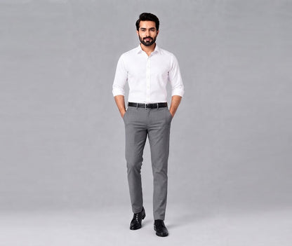 Men’s Tailored Formal Pants – Grey