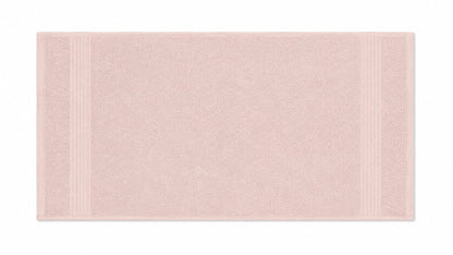 Soft Cotton Bath Towel – Blush Pink & Beige (Pack of 2) 100% Cotton