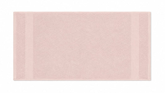 Soft Cotton Bath Towel – Blush Pink & Beige (Pack of 2) 100% Cotton
