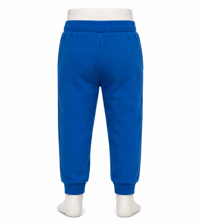 Kids Royal Blue Joggers - Back Product View