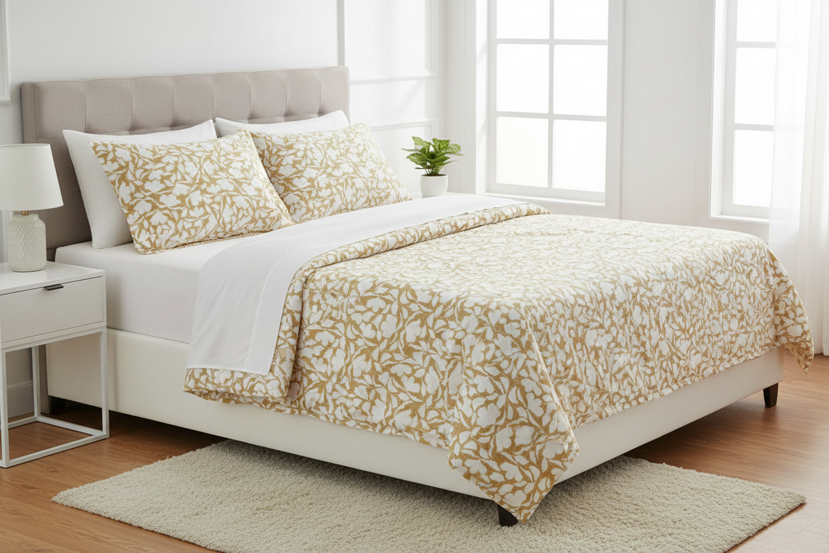 Soft Touch Floral Bed Sheet Set