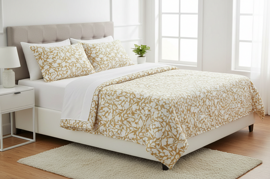 Soft Touch Floral Bed Sheet Set